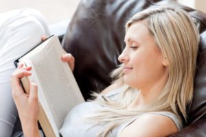 Female Reading Book